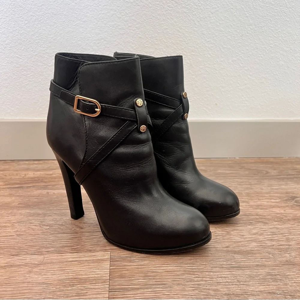 Tory Burch High Heel Ankle Boots. Size 6.5 US